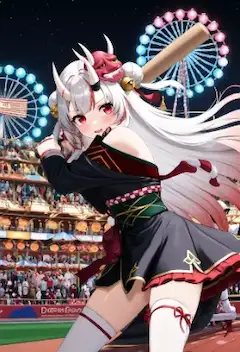 [動画]バットを振る余さん