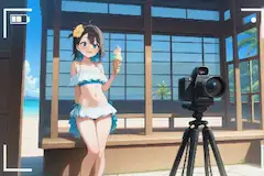 ＣＭ撮影中