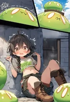 本日さいごのオマケ「スライムに蹂躙される女の子」