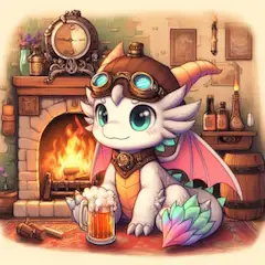 かわいい龍