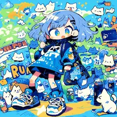 こねこのむれが　あらわれた！