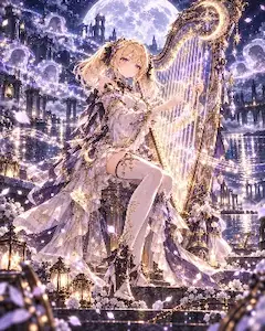 月弦のハープ