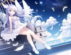 空のお散歩。