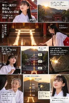 ミステリー：年に二度だけ現れる、存在しない鳥居