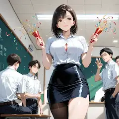 アニメ先生祝賀パーティー