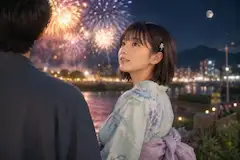 花火大会の夜