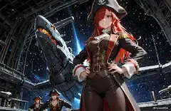 星海の女王、宇宙海賊の冒険