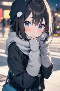 防寒ガール