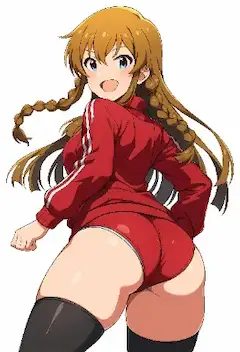 冬仕様の海美ブルマケツ