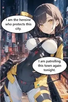スーパーヒロイン夜のパトロール（音声コミック版）（英語）