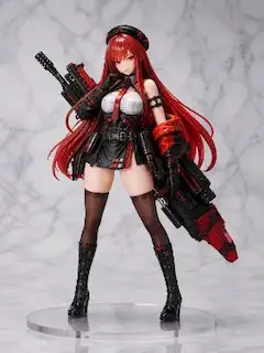 勝利の女神NIKKE ラピ：レッドフードのフィギュア風イラスト