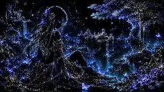 輝く鎖が紡ぐ夢幻の断崖