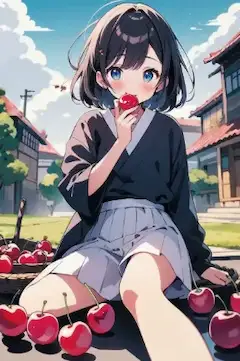 さくらんぼの王様　佐藤錦