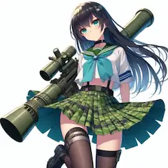 私立ミリオタ学園、ロケラン&ミサラン部隊