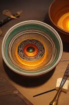 神秘のボウルが開く異世界の扉