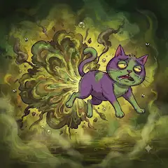 大爆発の屁（ダサ猫）