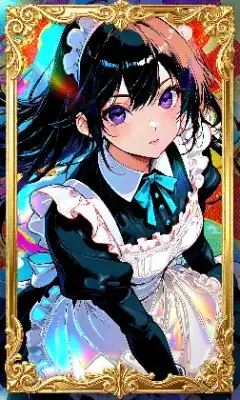黄金の額縁に宿るメイドの夢