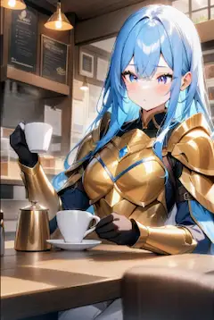 苦い💦やっぱり、ブラックは、無理だわ😅　葵