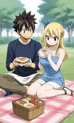 ピクニックの甘い時間