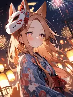 夏祭り【ブルアカ・百合園セイア】
