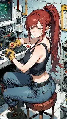 なによ？まだ直ってないわよ