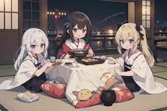 年越しは家でまったりと