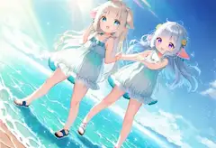 海辺の散歩