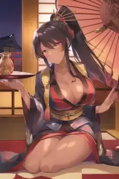 褐色花魁2