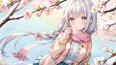 雪桜の少女と春の約束