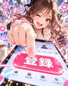 指先でタップ！新しい私への招待