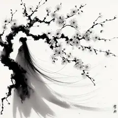 薄墨桜