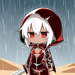 砂漠に降る雨