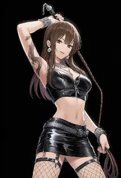 闇の女王と禁断の鞭