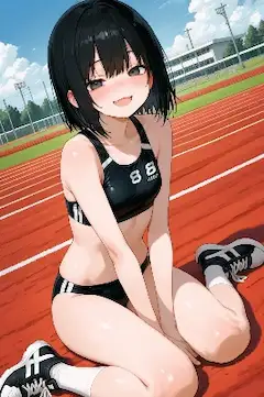 ギザ歯ちゃん　陸上ウェア