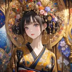 黄金の花冠に輝く姫