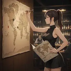 次の冒険は、ここ、と・・・
