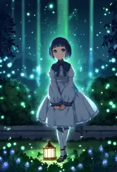 夜の庭で出会った光の秘密