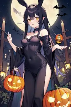 ハロウィーン・バニーガール