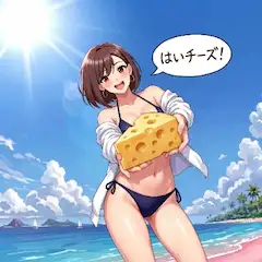 野球拳ULTIMATE　「くるみ」　はいチーズ！ 夏のビーチで大はしゃぎ
