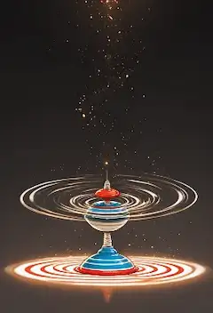 運命を紡ぐ魔法の独楽