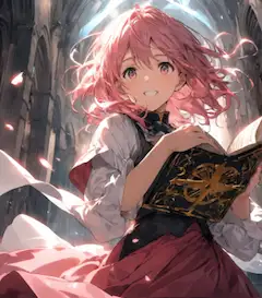 禁呪の魔法書を手に入れた自称魔法少女