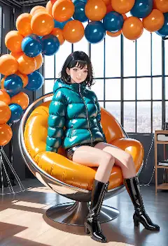 風船椅子(ﾊﾞﾙｰﾝﾁｪｱｰ)