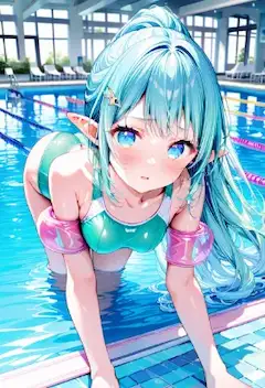 水面の揺らぎが語る濃淡
