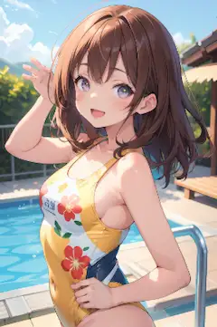 花がらワンピのこ