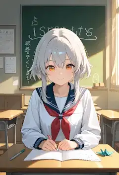 「今宿題片付けてるから、少し待っててね～」