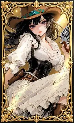 星の徽章を纏うガンスリンガー