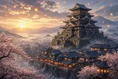 城下町を散策