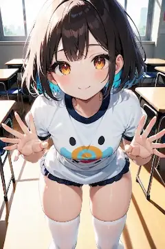 校庭に行こ！(ちちぷい生成機能)