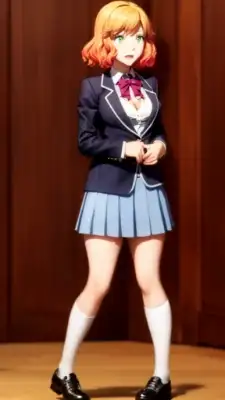 暗殺教室の魅力あふれる美少女、倉橋陽菜乃の学生服姿に心奪われる