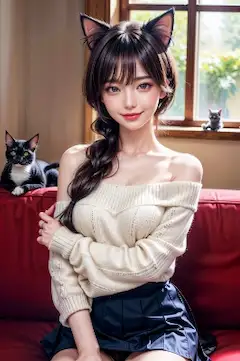 今日のお題 : 猫